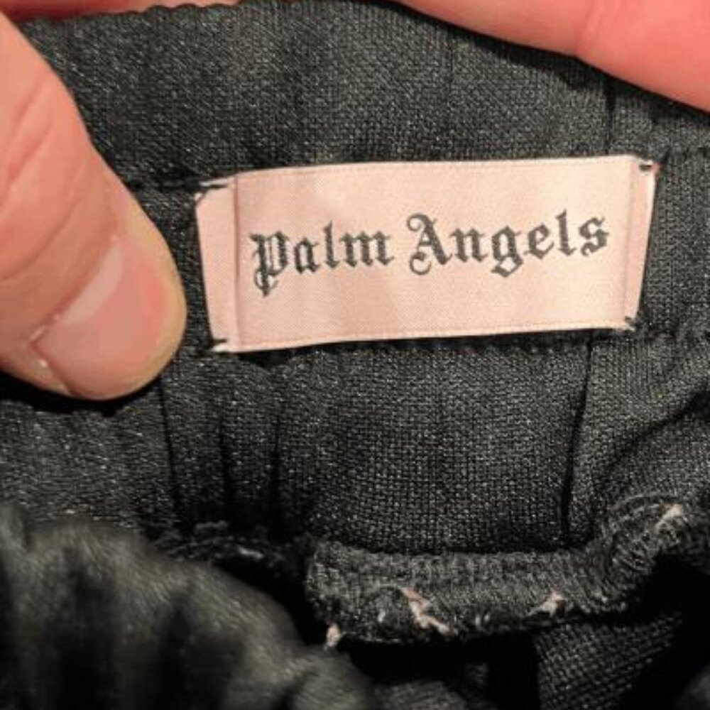 RARE SIZE! PALM ANGELS SLIM FIT FLARED LEG TRACK PANTS - Picture 10 of 14